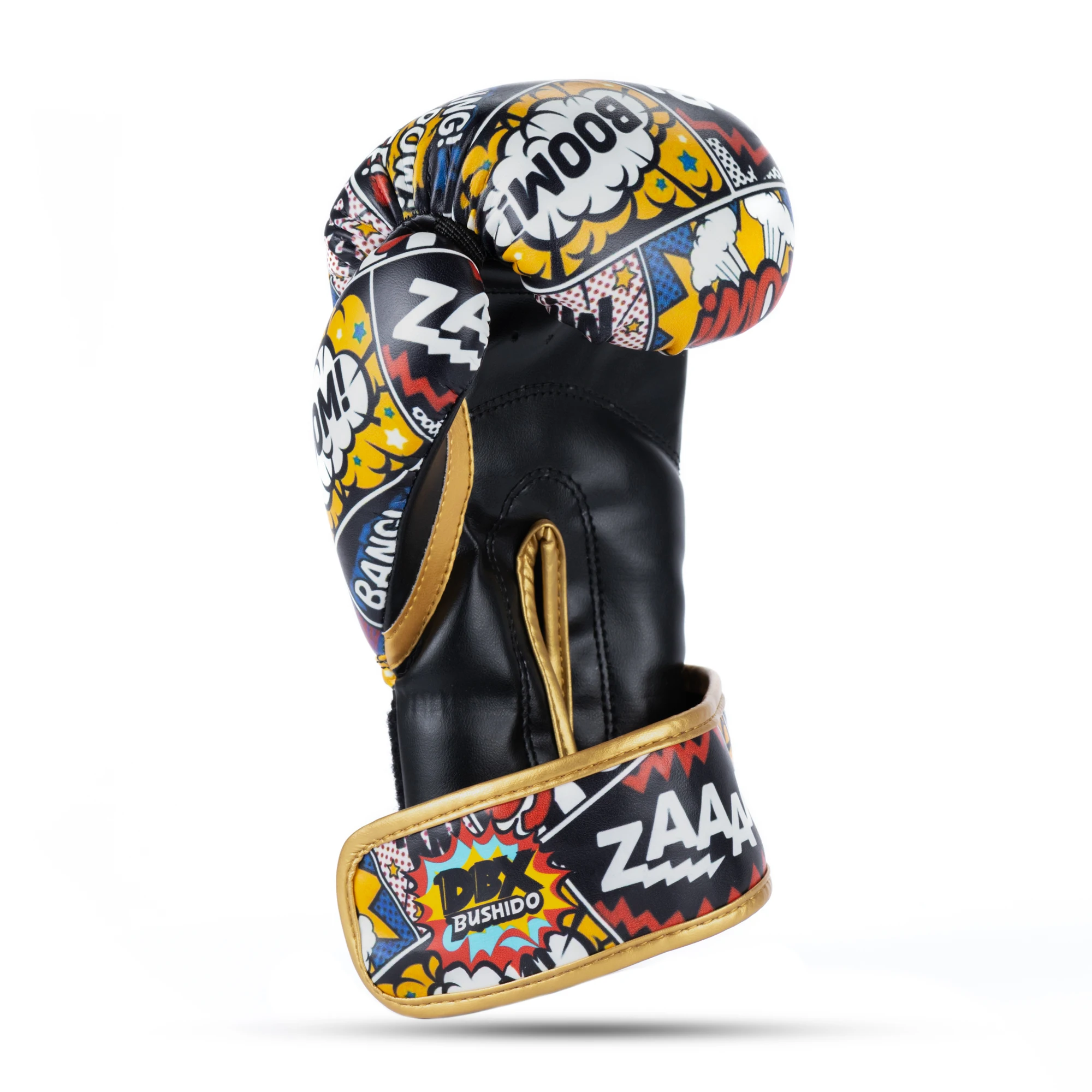 Colorful DBX boxing gloves