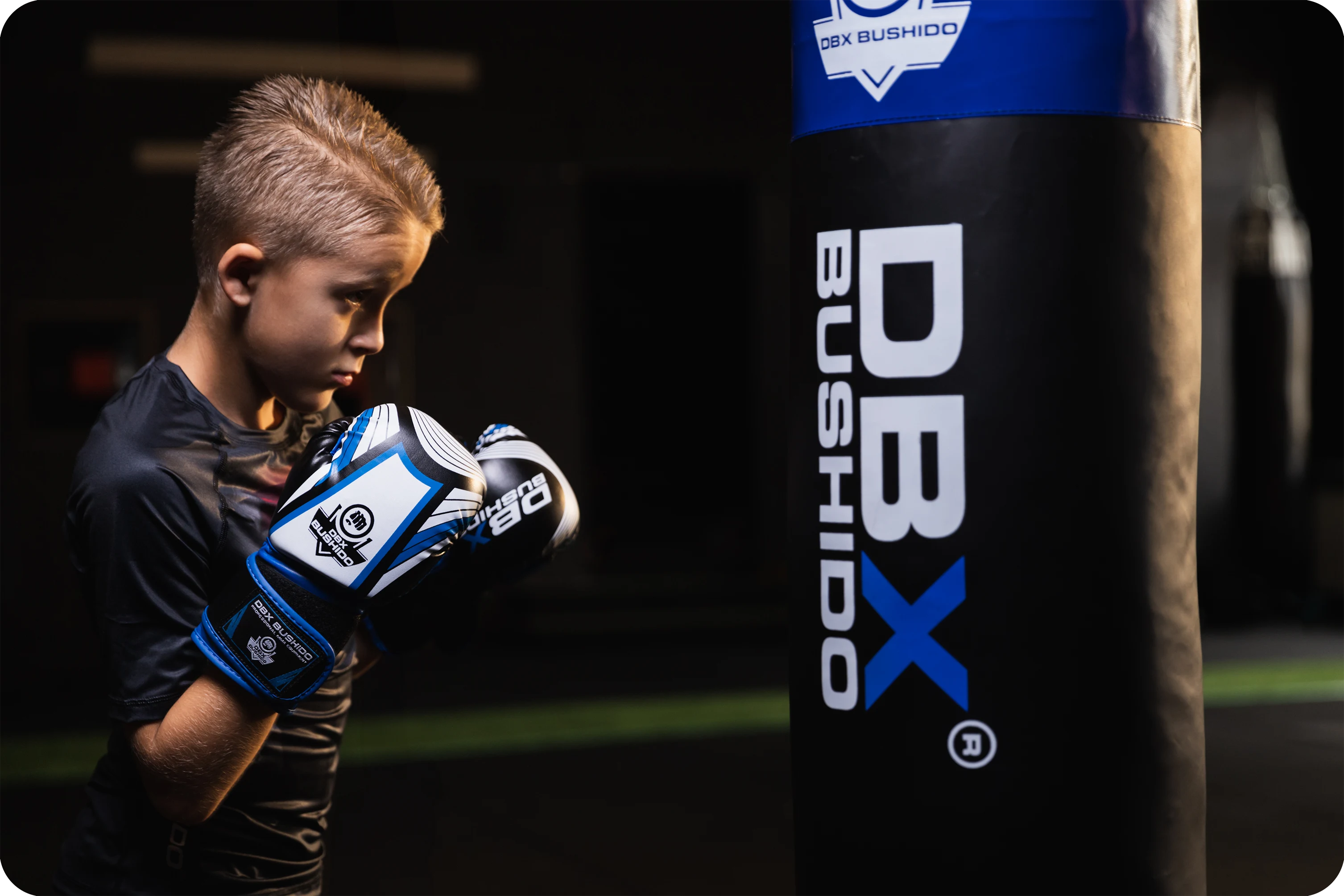 80 cm / 15 kg - DBX Junior Blue Boxing Set | DBX Bushido