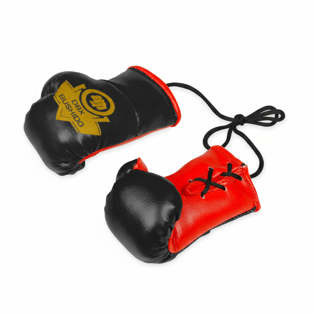 red boxing gloves hanger for car mirror