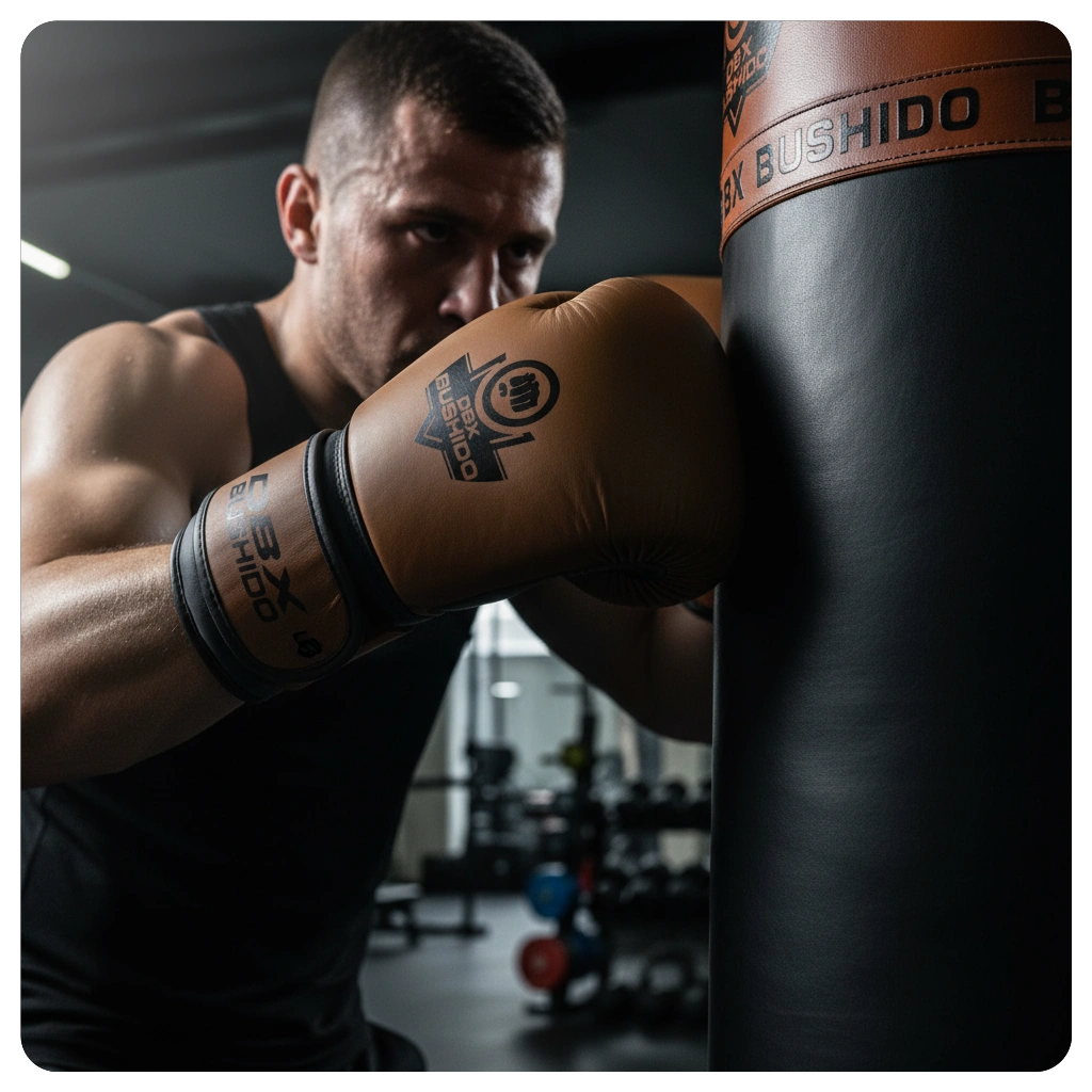 Multi-layer leather boxing gloves - SOVEREIGN - Legacy Series | DBX Bushido Sovereign_MAN