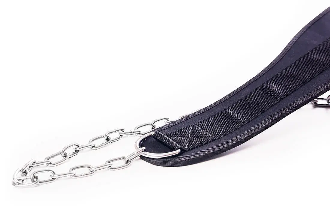 gym belt with chain