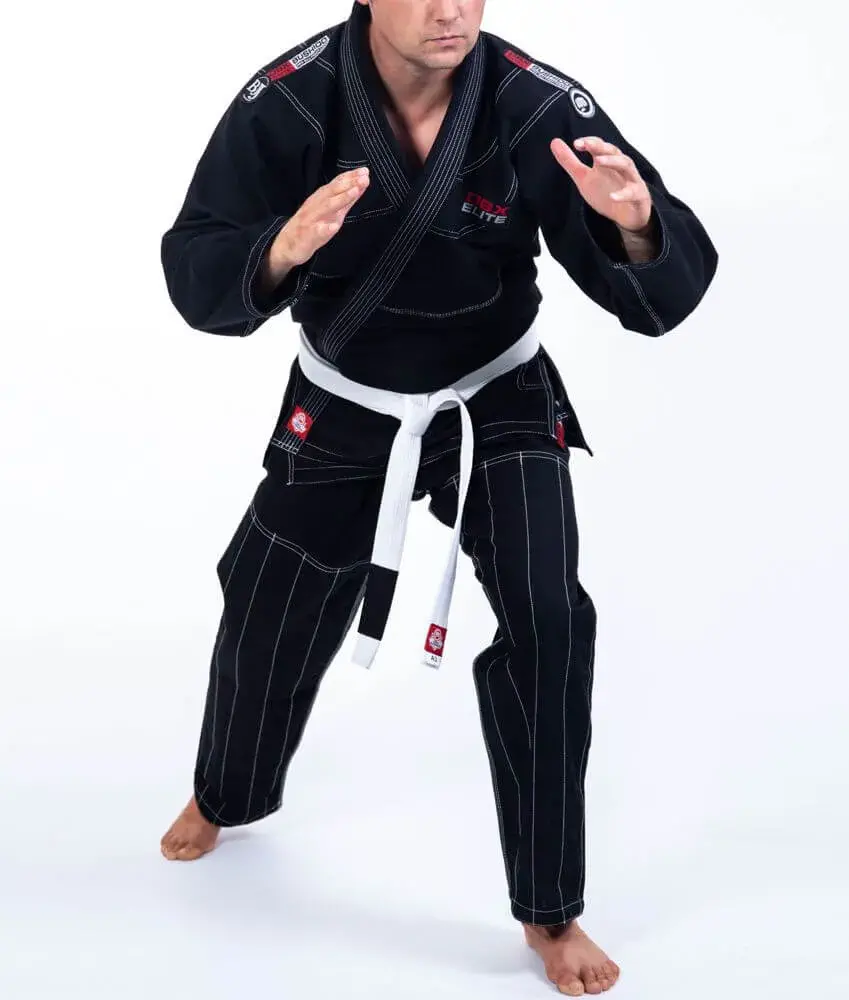 BJJ kimono black bushido