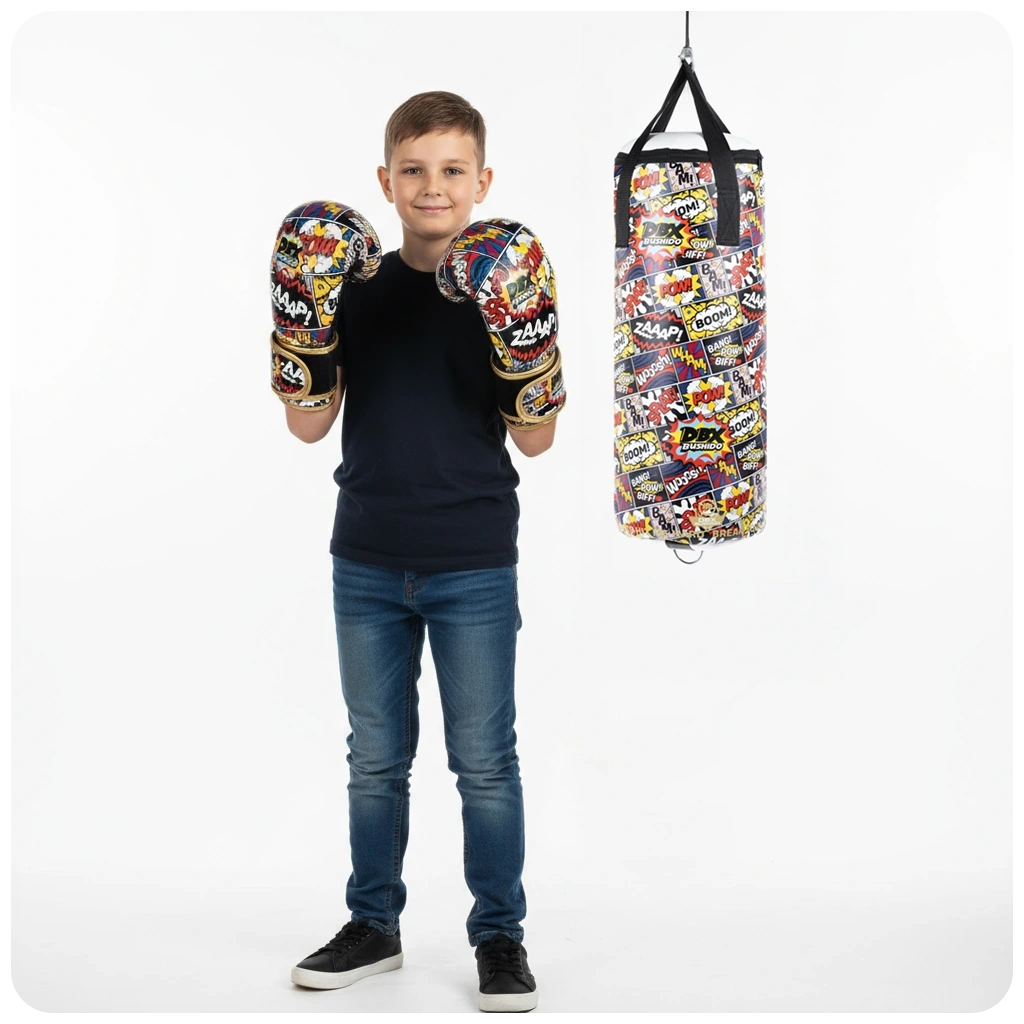 kids punching bag 70x25cm dbx bushido