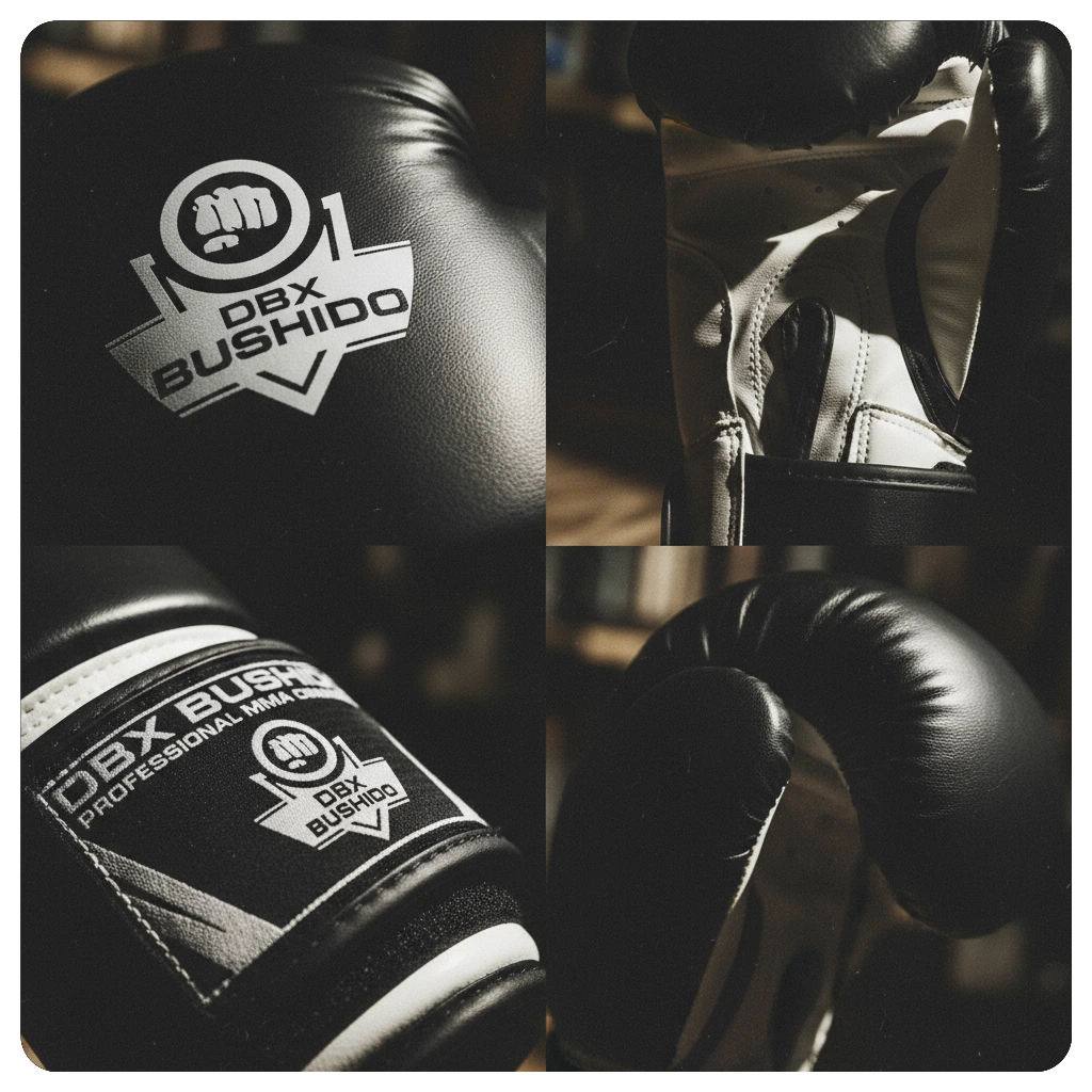 PROFESSIONAL BOXING GLOVES CLASSIC WHITE DBX BUSHIDO