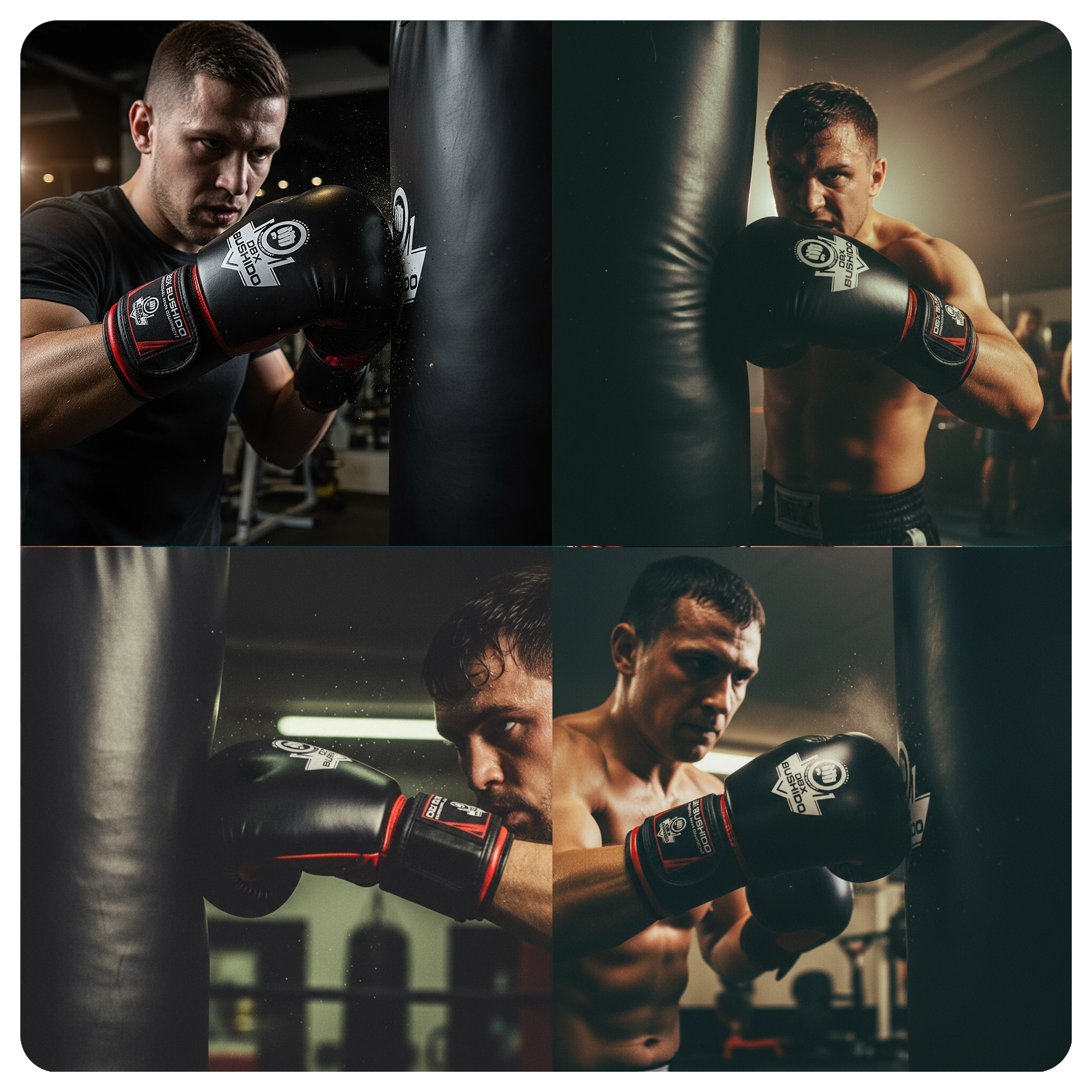 Classic Red boxing gloves DBX Bushido