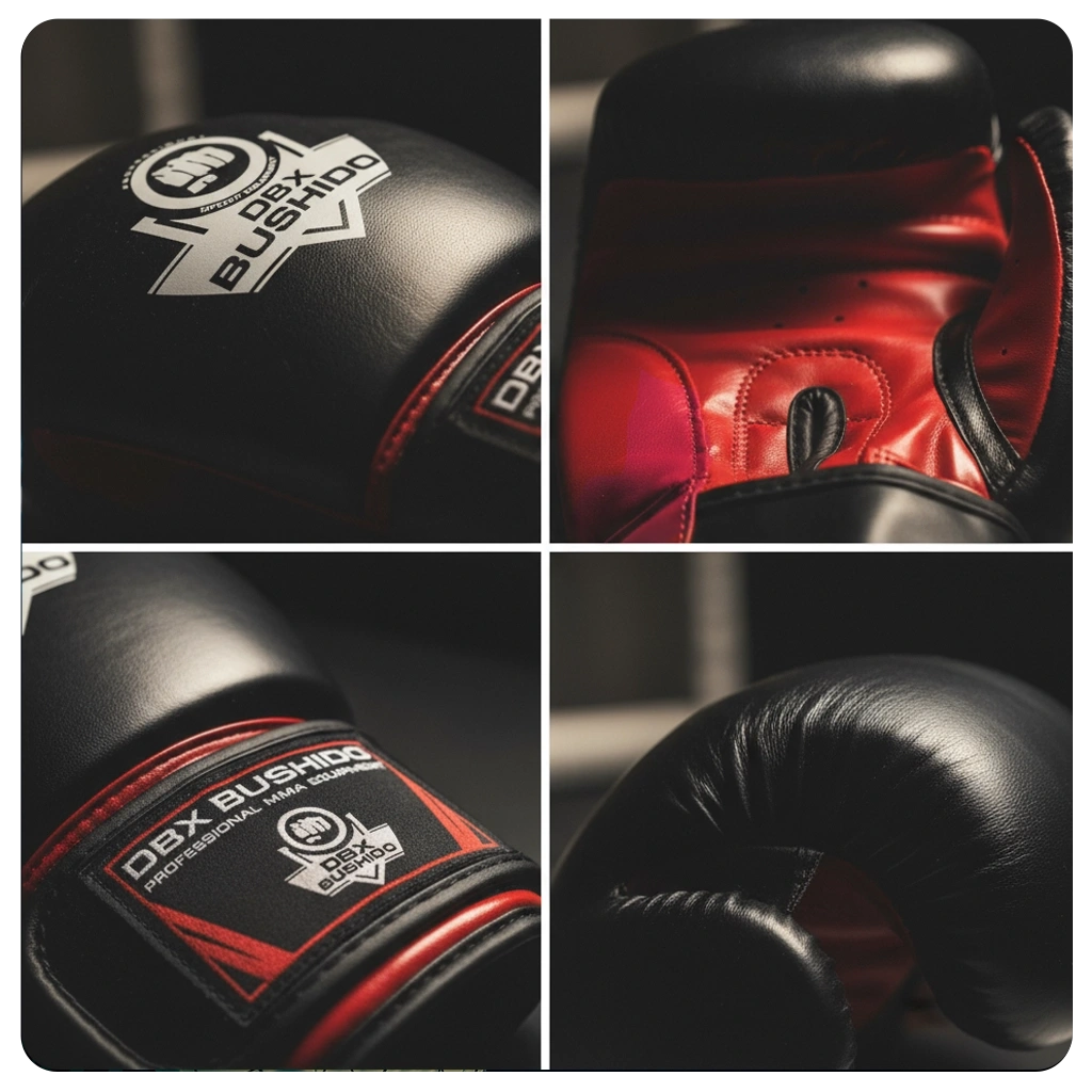 Classic Red boxing gloves DBX Bushido
