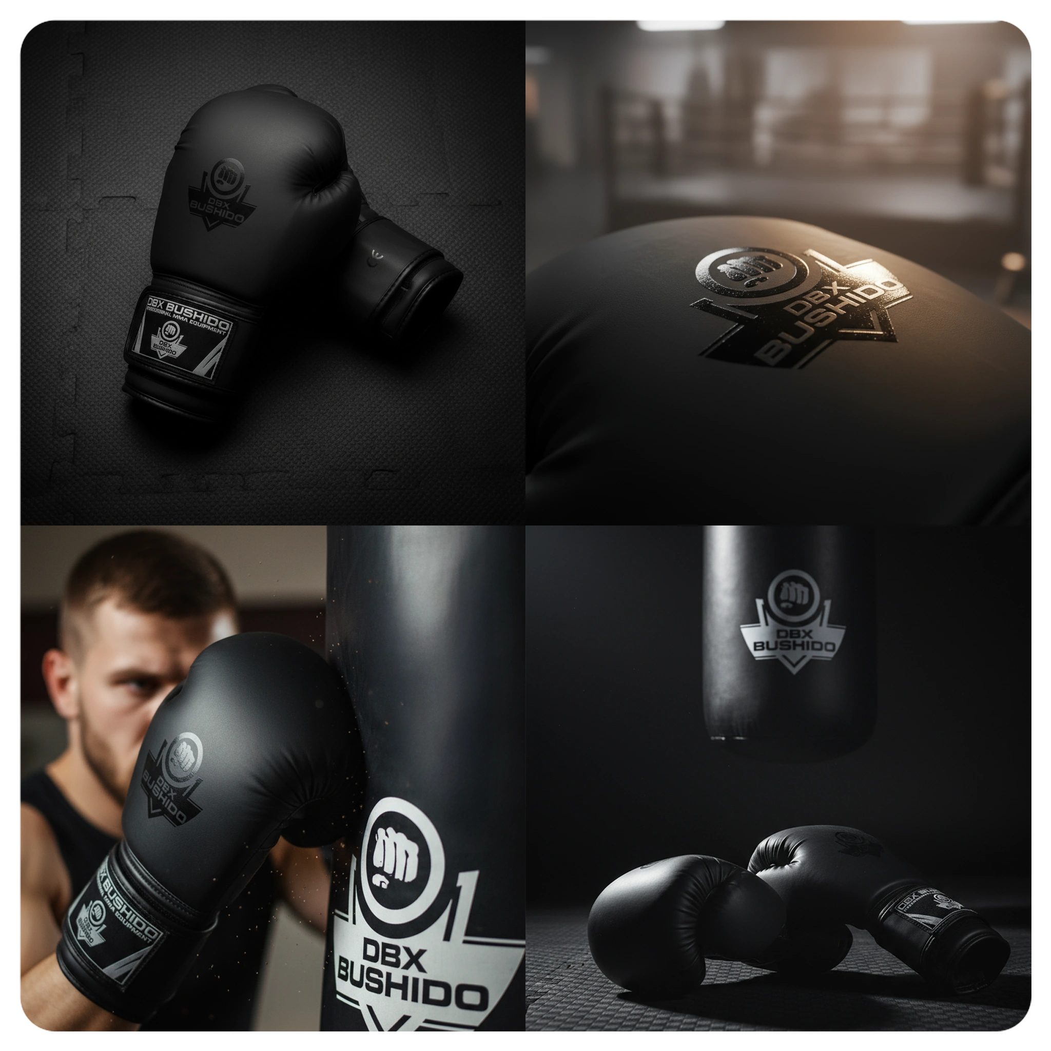 Black Master boxing gloves