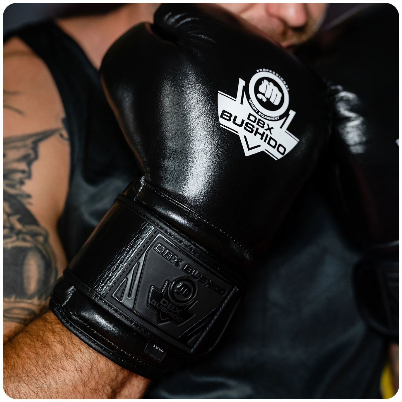 ProFight natural leather boxing gloves