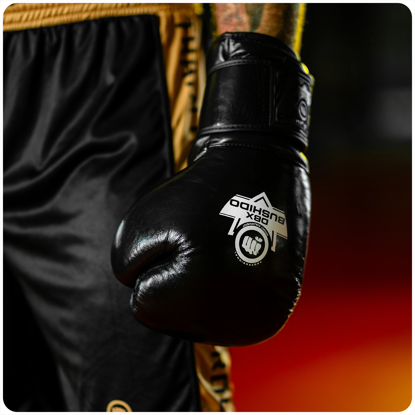 ProFight natural leather boxing gloves