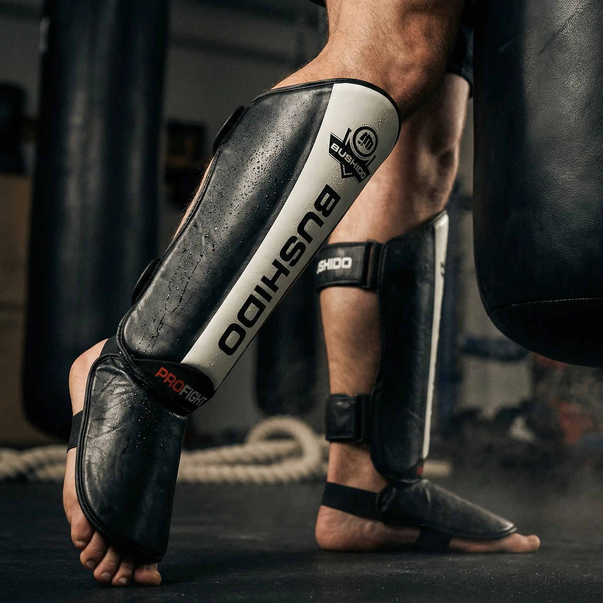 ochraniacze na golenie PISZCZELE STOPY DBX BUSHIDO