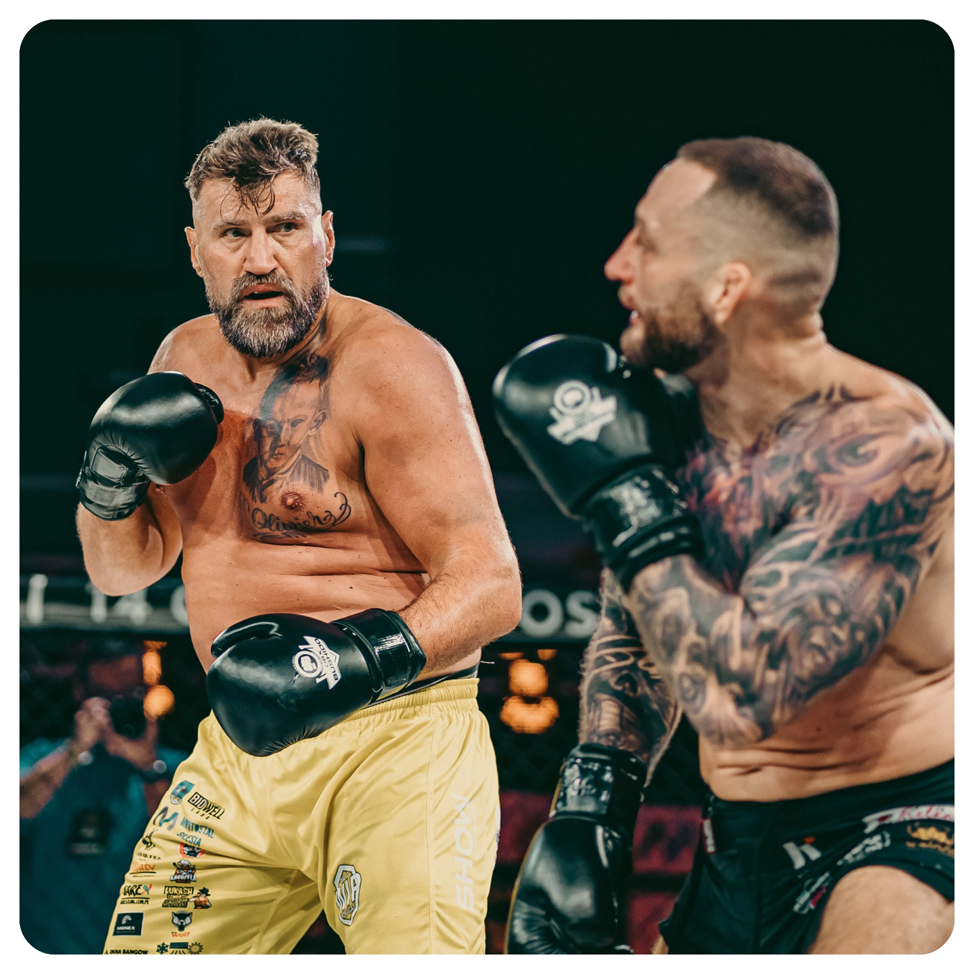 DBX Bushido Classic Black boxing gloves