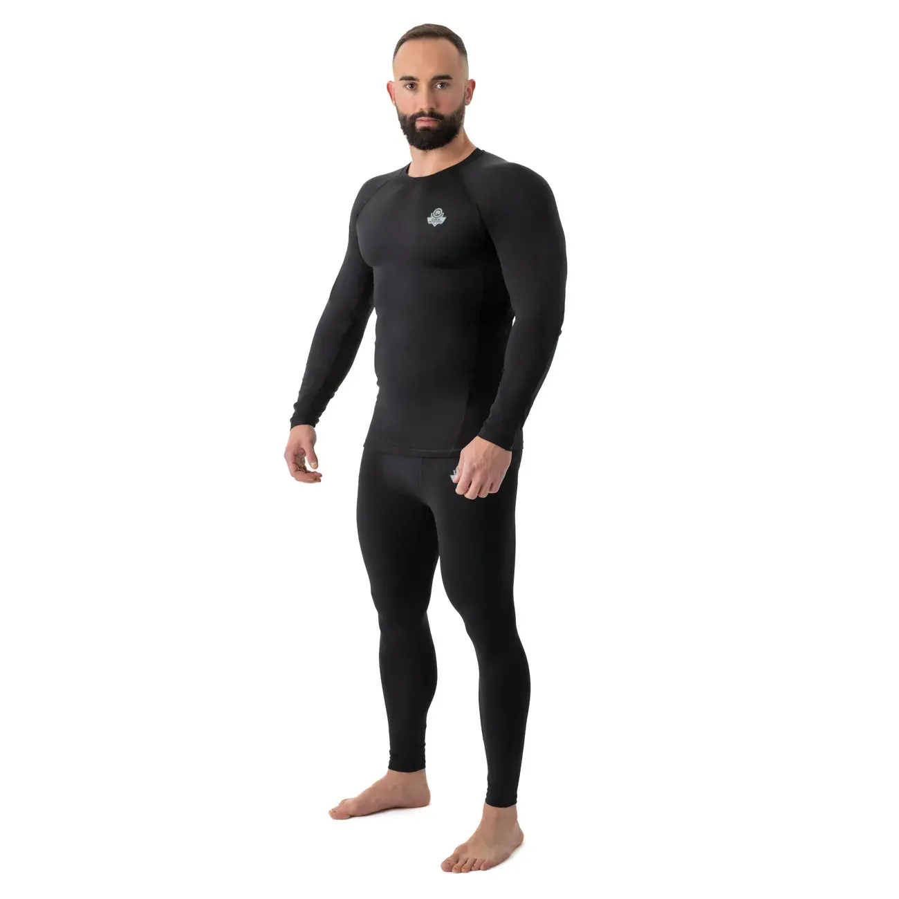 Bushido Rashguard Long Sleeve BLACK Training T-shirt