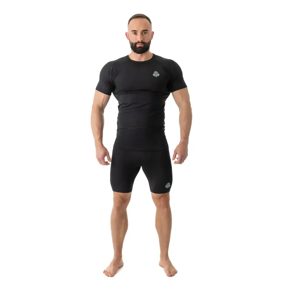 Bushido MMA Tight Training Shorts 'Black' - Dynamic Flexibility