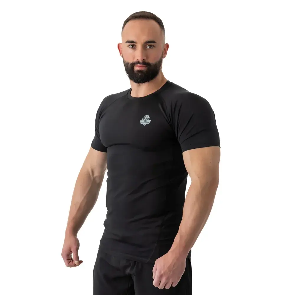 Rashguard Bushido Black compression shirt