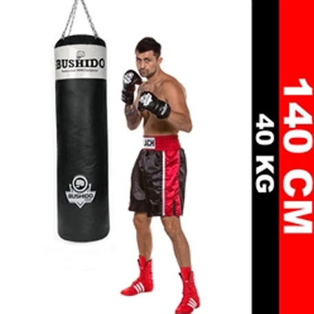 140 cm / 40 kg - FULL punching bag 40 kg 140 CM DBX BUSHIDO