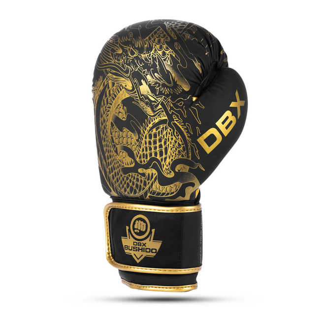 Gold Dragon sparring boxing gloves 14 oz