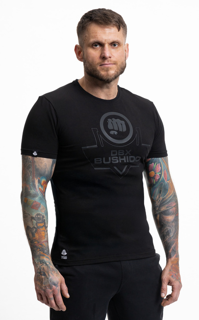 Premium cotton t-shirt with DBX Bushido logo