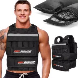 50 kg - Weighted training vest - 24 inserts