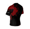 The "Blood" Rashguard compression shirt is made of DBX MORE DRY M material