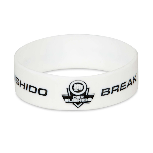 DBX BUSHIDO Silicone Band - Break Your Limits - White