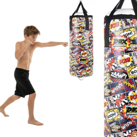 Kids Punching Bag – Cartoon Red – 75 cm / 10 kg | DBX Bushido