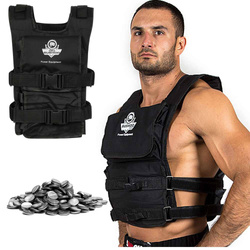 30 kg (12 x 2.5 kg) WEIGHTED VEST WITH WEIGHT