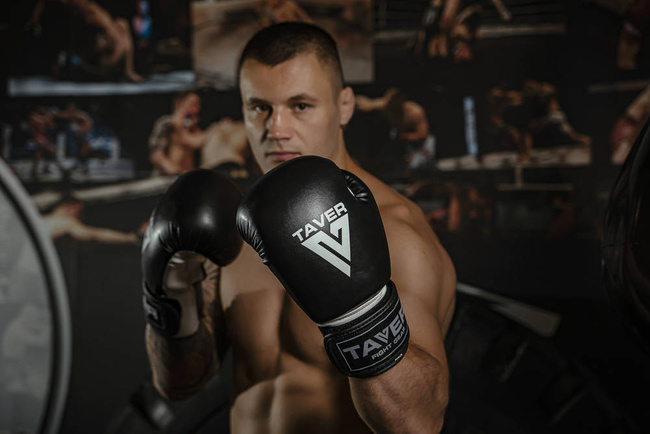 Boxing Gloves 6oz - Taver White - Origin Series