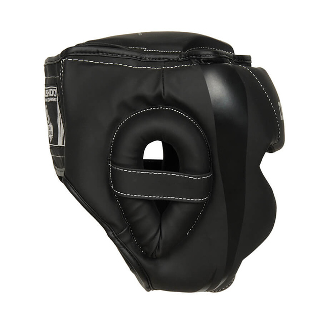 Mat Black Training Helmet - "Black Master" - L