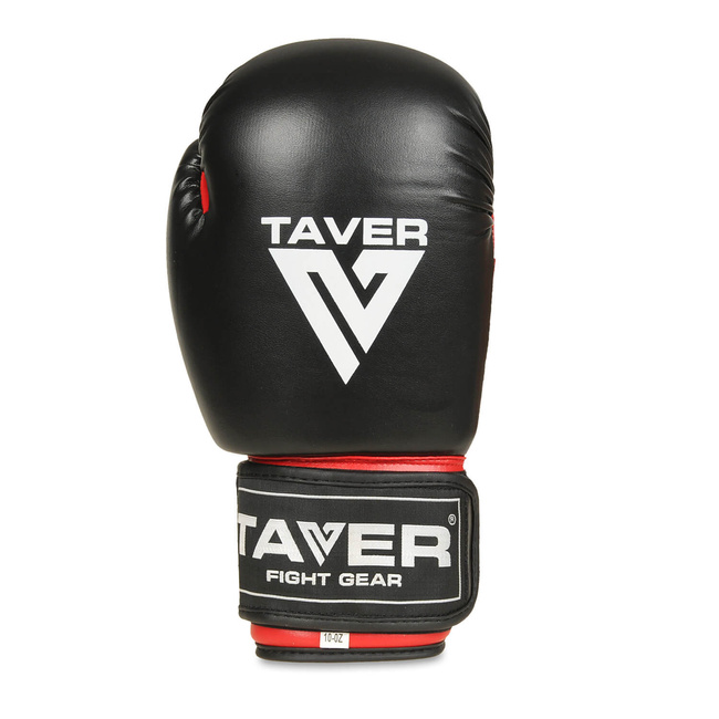 TAVER Red sparring boxing gloves 8 oz