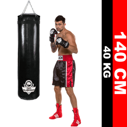Boxing Bag - 140 Black - 140 cm / 40 kg