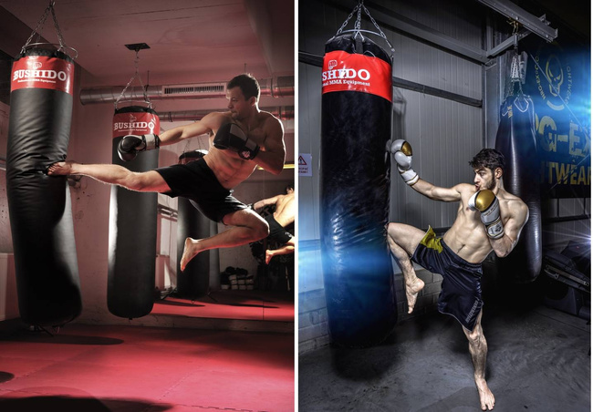 Boxing Bag - 180 Red - 180 cm / 60 kg