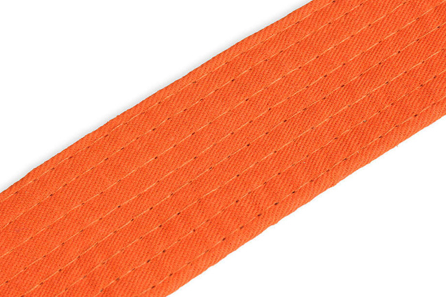 Karate kimono belt - orange, 260 cm