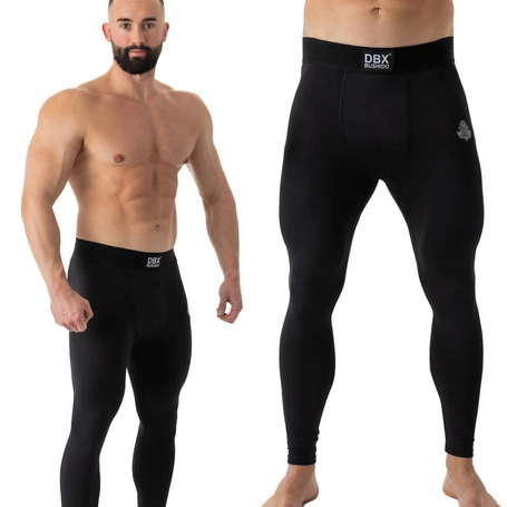 Long black training leggings - CSL - L