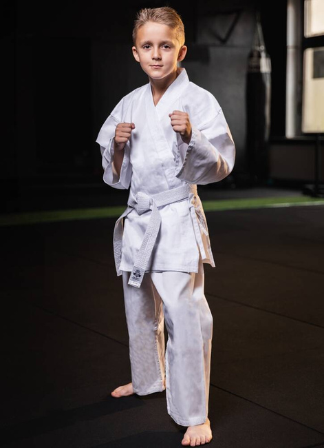 Karate kimono for a child + FREE BELT - DBX BUSHIDO ARK-3102 120 cm