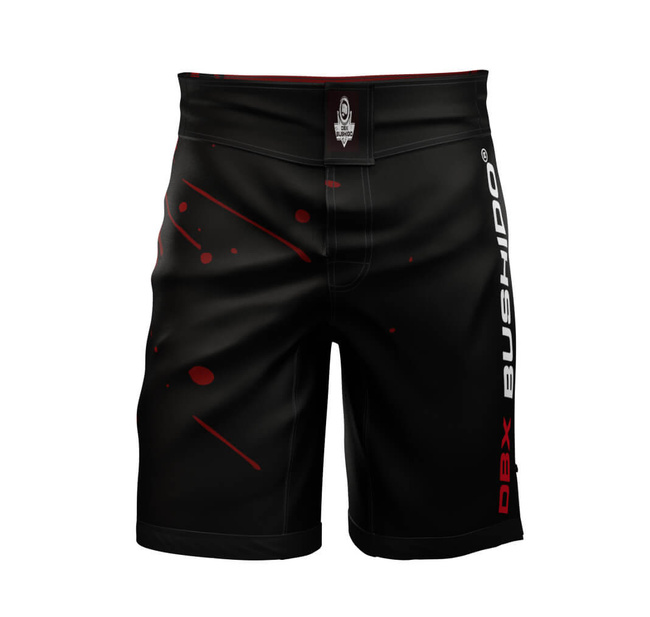 Workout shorts - exercise shorts "Blood" L