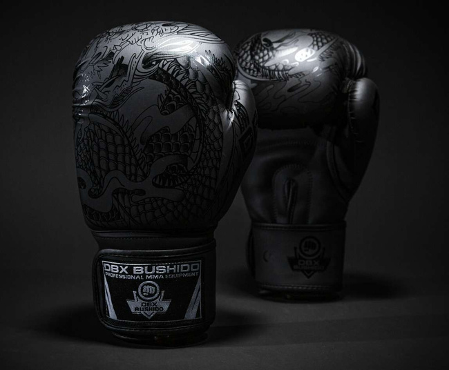 DBX BUSHIDO "Black Dragon" B-2v18 sparring boxing gloves 8oz