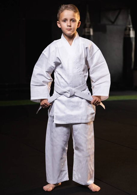 Karate kimono for a child + FREE BELT - DBX BUSHIDO ARK-3102 120 cm