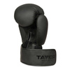 TAVER Black 8oz boxing sparring gloves