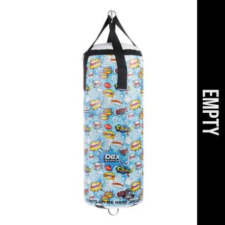 Kids’ Punching Bag – Cartoon Blue – 75 cm (empty) 
