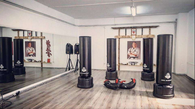 Standing punching bag DBX BUSHDO TLS-Ov1 180 CM 140 KG