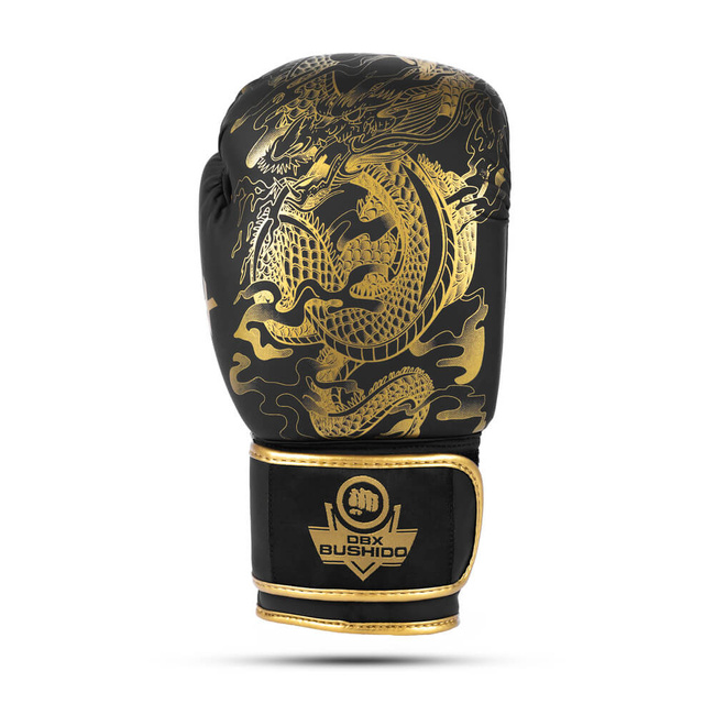 Boxing Gloves 12oz - Gold Dragon - Valor Series