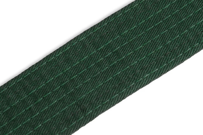 Karate kimono belt - green, 240 cm