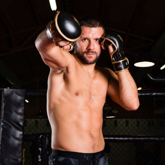 ARM-2011d MMA gloves DBX BUSHIDO L