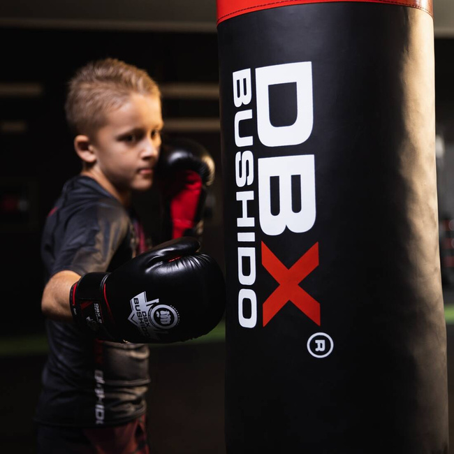 80 cm / 15 kg - Set - Children's Punching Bag DBX Junior Red