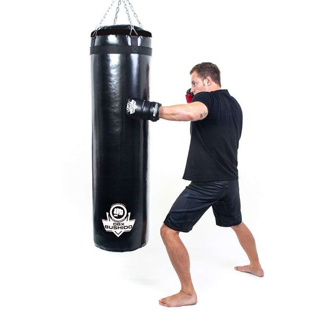 140 cm / 40 kg - GymPro140c boxing set - punching bag + boxing gloves + fixing + wraps