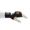 GEL GLOVES, BOXING WRAPS - GOLD - S/M