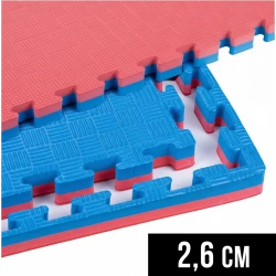 Exercise mat with Safety Certificate - Puzzle 1x1m - Tatami 2 cm