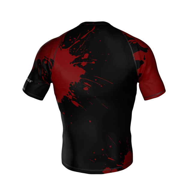 The "Blood" Rashguard compression shirt is made of DBX MORE DRY M material