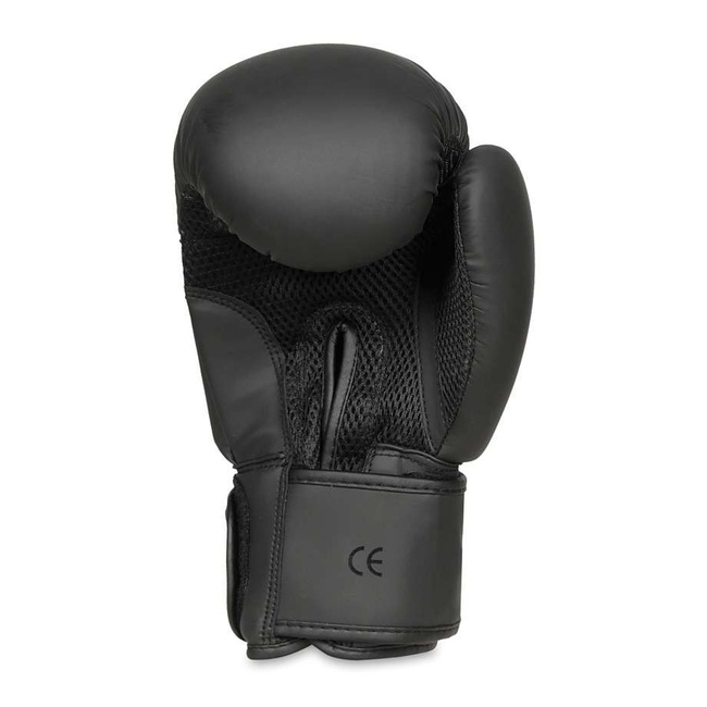 TAVER Black 8oz boxing sparring gloves