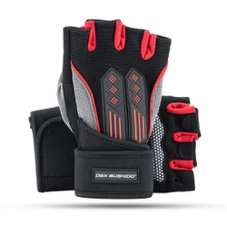 Gym gloves with the DBX Bushido DBX-115 anti-slip system